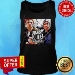 Top Straight Outta Scranton Tank Top