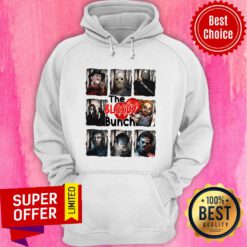 Top The Bloody Bunch Horror Character Halloween Hoodie