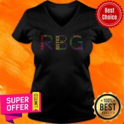 RBG Fight For The Things You Care About Justice Notorious V-neck