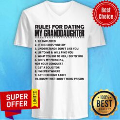 Rules For Dating My Granddaughter 1 Be Employed V-neck