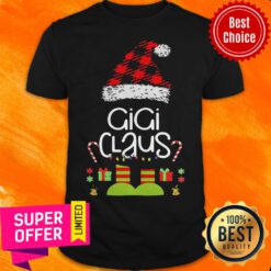 Awesome Elf Gigi Claus Christmas Shirt