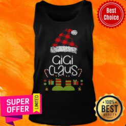 Awesome Elf Gigi Claus Christmas Tank Top