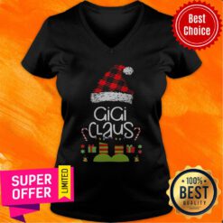 Awesome Elf Gigi Claus Christmas V-neck