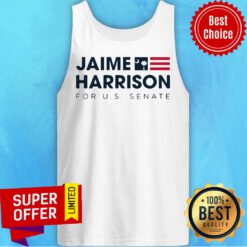 Awesome Jaime Harrison For US Senate American Flag Tank Top