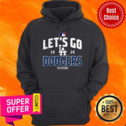 Awesome Let’s Go Los Angeles Dodgers 2020 Postseason Hoodie