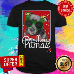 Awesome Pitbull Merry Pitmas Shirt