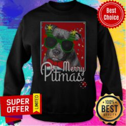 Awesome Pitbull Merry Pitmas Sweatshirt