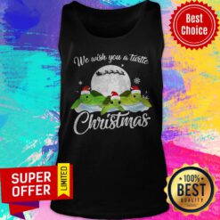 Funny We Wish You A Turtle Christmas Tank Top