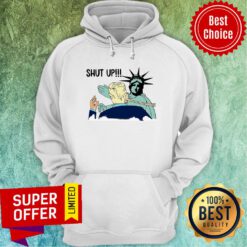 Premium Liberty Slap Donald Trump Shut Up Hoodie