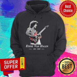 Premium Rip Eddie Van Halen 1955-2020 Hoodie