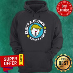 Nice Donald Trump Elect A Clown Expect A Circus Hoodie