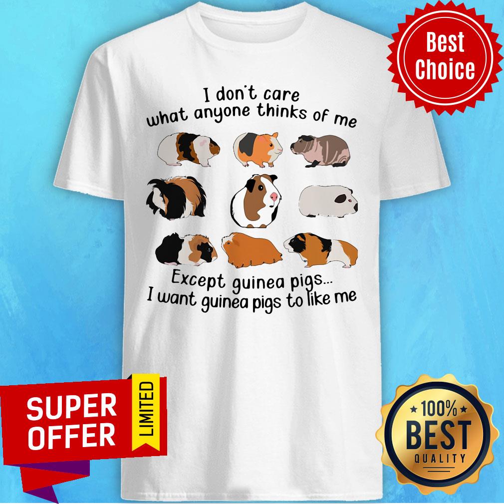 i-dont-care-what-anyone-thinks-of-me-except-guinea-pigs-i-want-guinea-pigs-to-shirt I Don't Care What Anyone Thinks Of Me Except Guinea Pigs I Want Guinea Pigs To Like Me Shirt