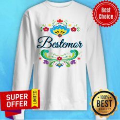 Nice Bestemor Norwegian Rosemaling Sweatshirt