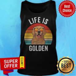 Nice Life Is Golden Dog Lover Vintage Tank Top