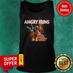 Official Angry Runs Good Morning Football Tank Top