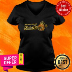 Official Bienvenidos A Slam Diego V-neck