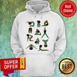 Official Black Woman Yoga Hoodie