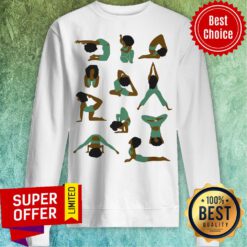 Official Black Woman Yoga Sweatshirt