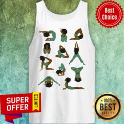 Official Black Woman Yoga Tank Top