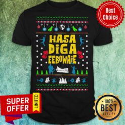Official Hasa Diga Eebowai Broadway Ugly Christmas Shirt