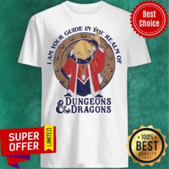 Official I Am Your Guide in the realm of Dungeons Dragons Shirt