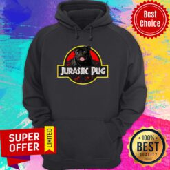 Official Jurassic Pug Hoodie