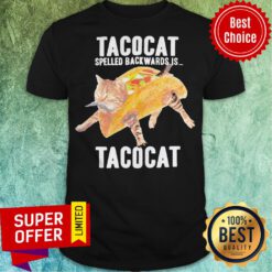 Official Tacocat Spelled Backwards Is Tacocat Shirt