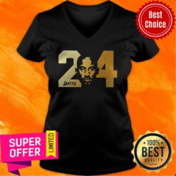 Premium 24 Kobe Bryant Los Angeles Lakers V-neck