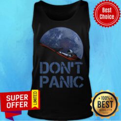 Premium Don’t Panic Starman Essential Tank Top