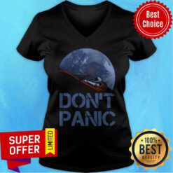 Premium Don’t Panic Starman Essential V-neck