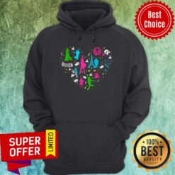 Premium Heart Love Musicals Christmas Hoodie