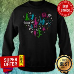 Premium Heart Love Musicals Christmas Sweatshirt