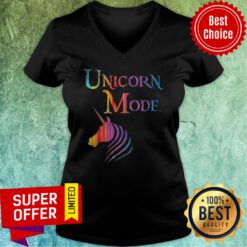 Premium Unicorn Mode V-neck