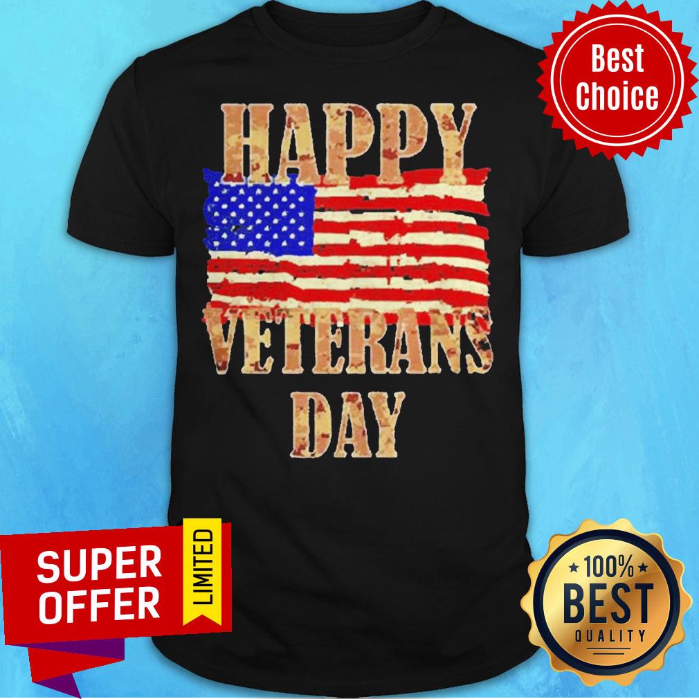 Top Happy Veterans day American Flag Shirt Top Happy Veterans day American Flag Shirt