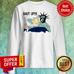 Premium Liberty Slap Donald Trump Shut Up Sweatshirt