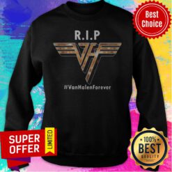 Top Rip Eddie Van Halen Forever Sweatshirt