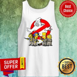 Premium Homer Busters Simpsons Tank Top