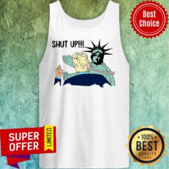 Premium Liberty Slap Donald Trump Shut Up Tank Top
