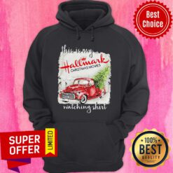 This Is My Hallmark Christmas Movies Watching Red Car Hoodie