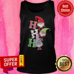 Top Gnomes Ho Ho Ho Merry Christmas Tank Top