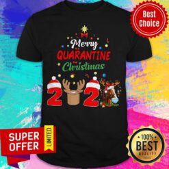 Top Merry Quarantine Christmas 2020 Shirt