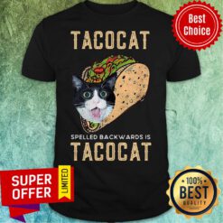 Top Tacocat Spelled Backwards Is Tacocat Shirt