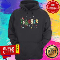 Top Teacher Merry Christmas Hoodie