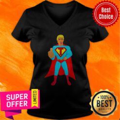 Trumpman 2020 Funny Super Gift Election Presidential 2020 Superman V-neck