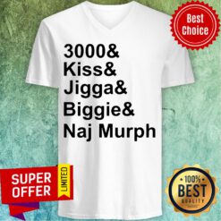 Awesome 3000 And Kiss And Jigga And Biggie And Naj Murph V-neck