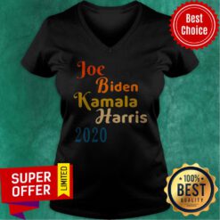 Funny Joe Biden Kamala Harris 2020 V-neck