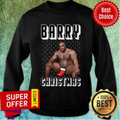 Awesome Barry Wood Merchandise Ugly Christmas Sweatshirt