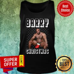Awesome Barry Wood Merchandise Ugly Christmas Tank Top