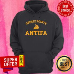 Awesome Grosse Pointe Antifa Hoodie