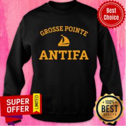 Awesome Grosse Pointe Antifa Sweatshirt
